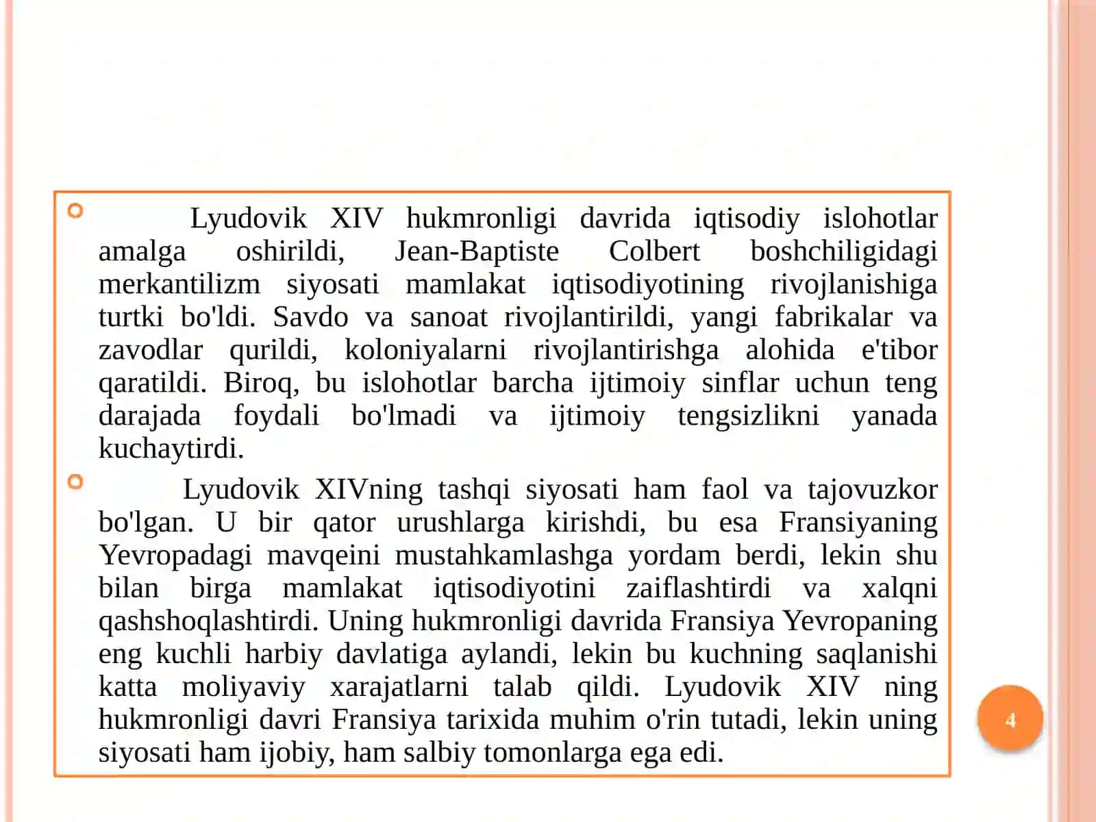 XVII-XVIII ASRLARDA FRANSIYA 4