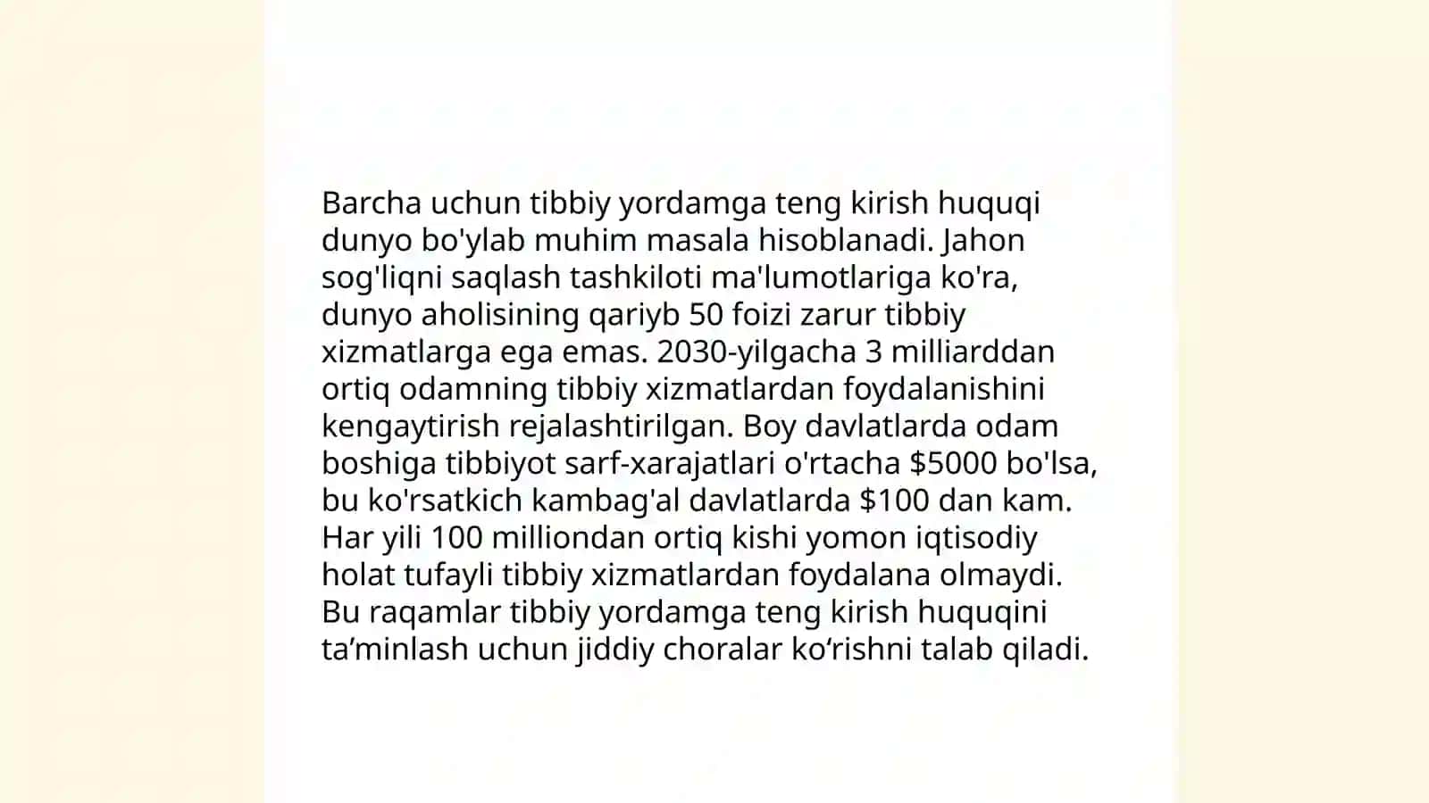 Soģliqni saqlashda inson huquqlari 4