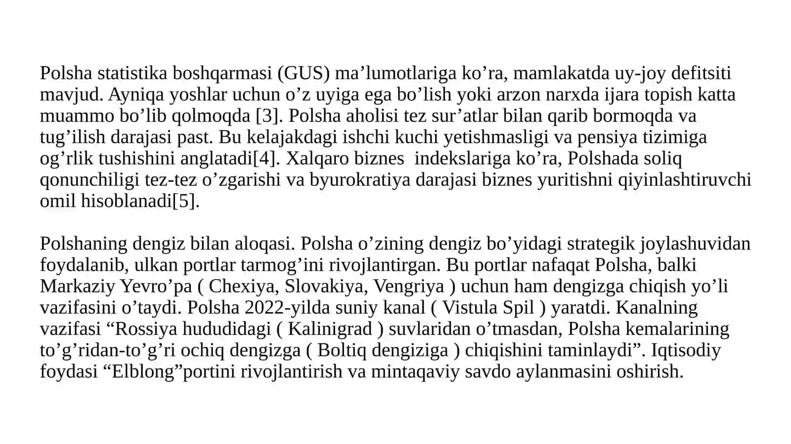 Polsha iqtisodiyoti va emperik tahlili 4