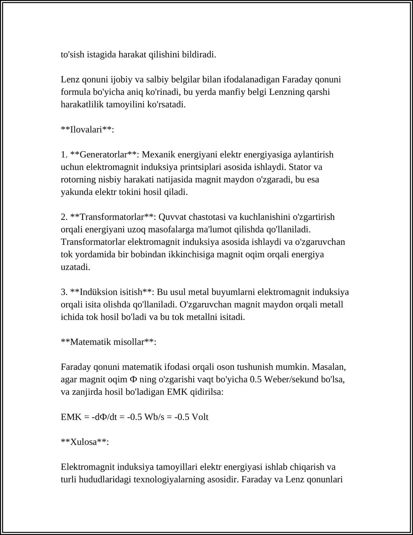 Elektromagnit Induksiya Hodisasi 4