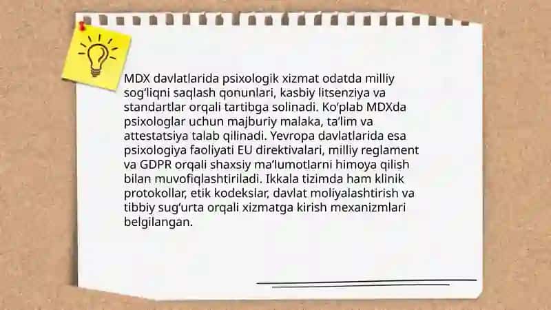 Psixologik xizmatning oʻziga xosligi 4