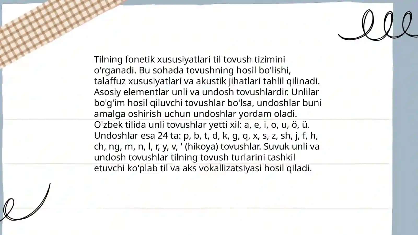Tilning tizim sifatidagi xusudiyati 4