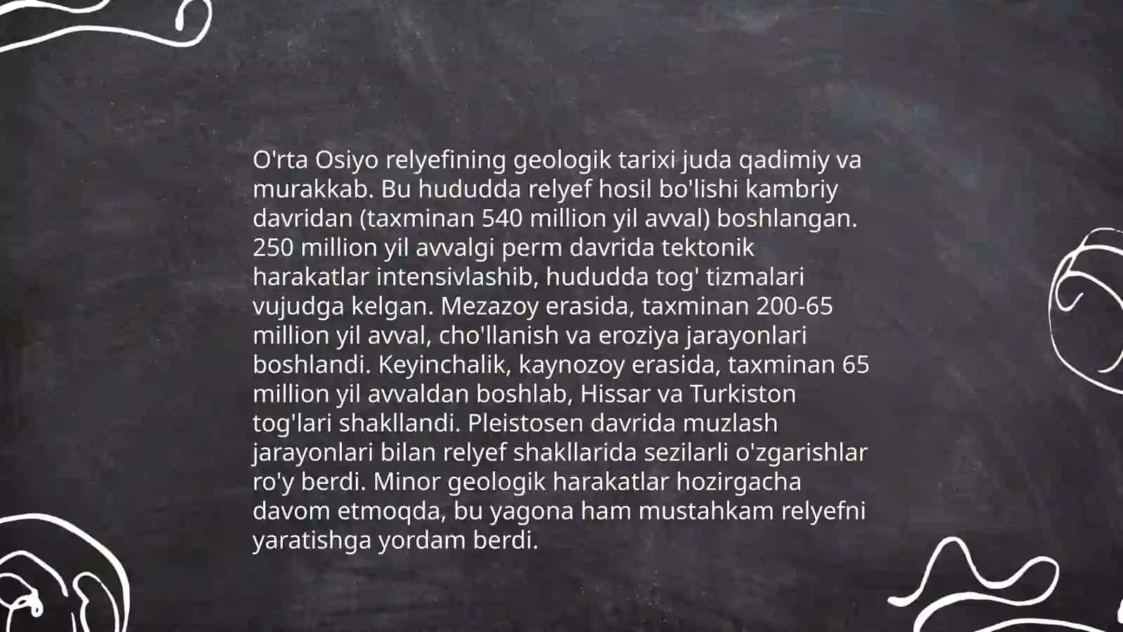 Oʻrta Osiyo tabiatini geografik oʻrganish tarixi 4