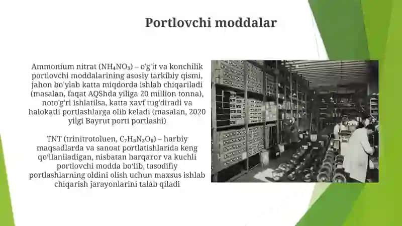 Nozik kimyoviy moddalar 4