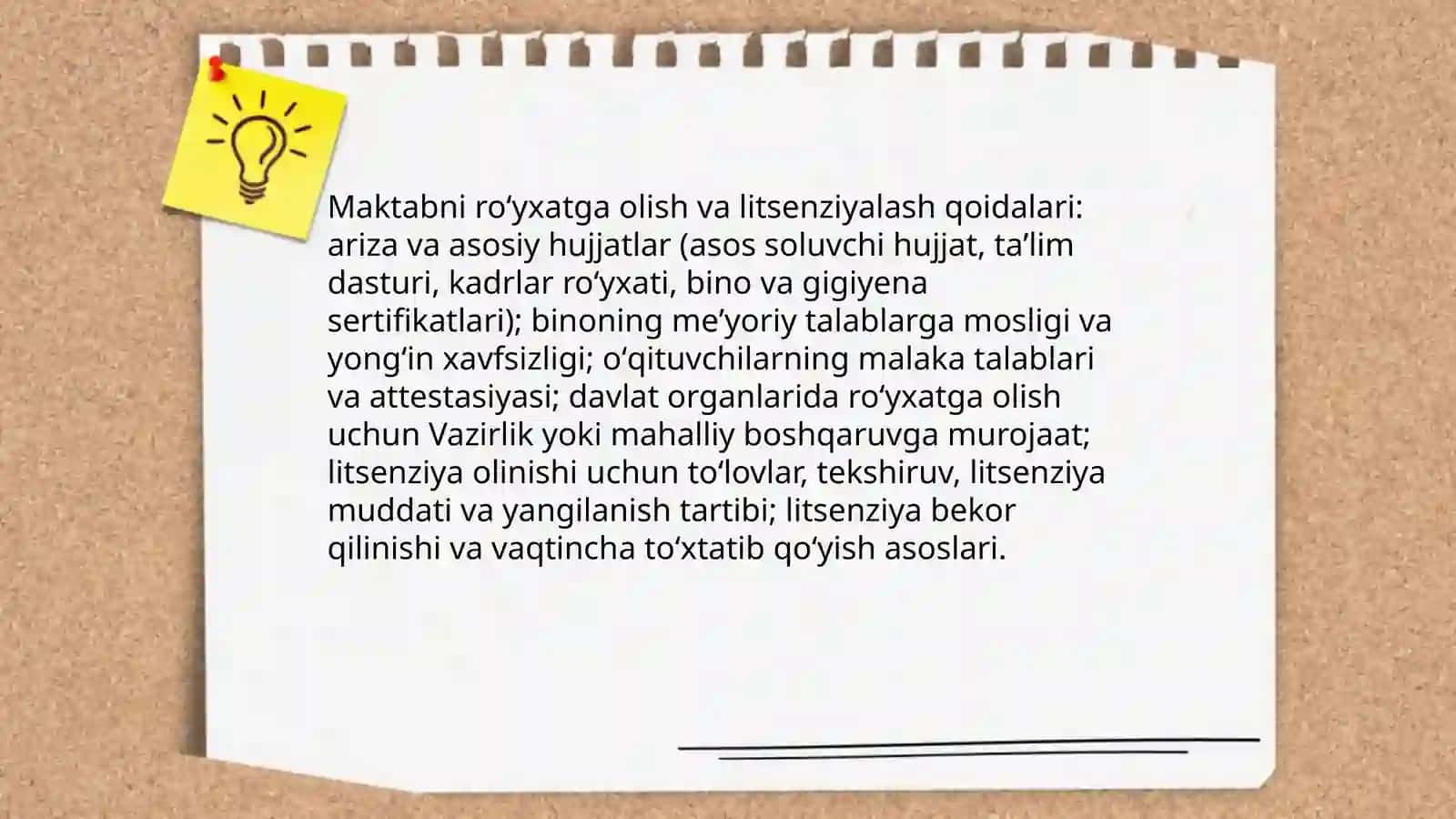 Maktabni boshqarish va unga egalik qilish qonun qoidalari 4