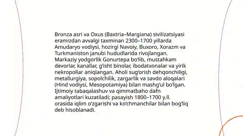 Oʼzbekistonning davlatchilik tarixi(eng qadimgi davrdan 16-asrgacha) 4