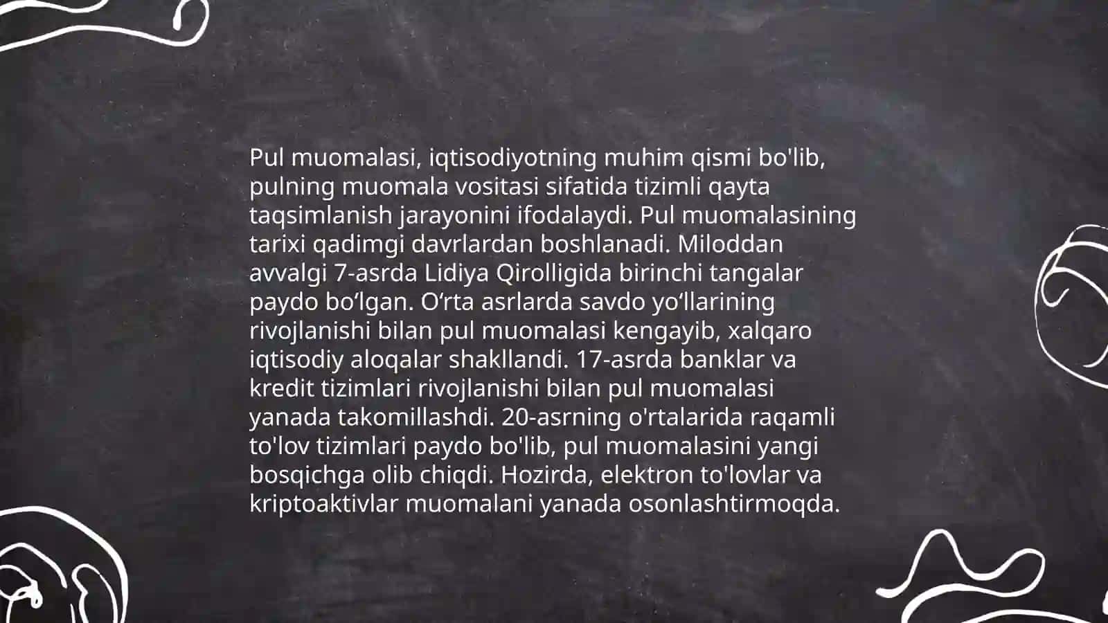 Tovar va pul munosabatlarining shakllanishi 4