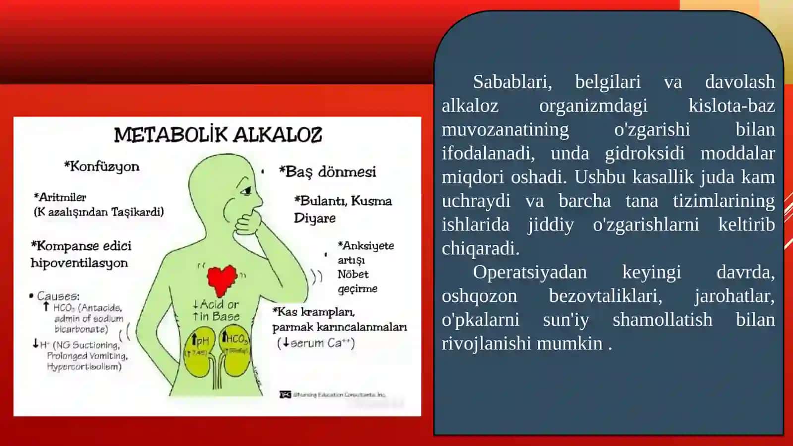 Atsidoz va alkaloz ko’rinishlari 4