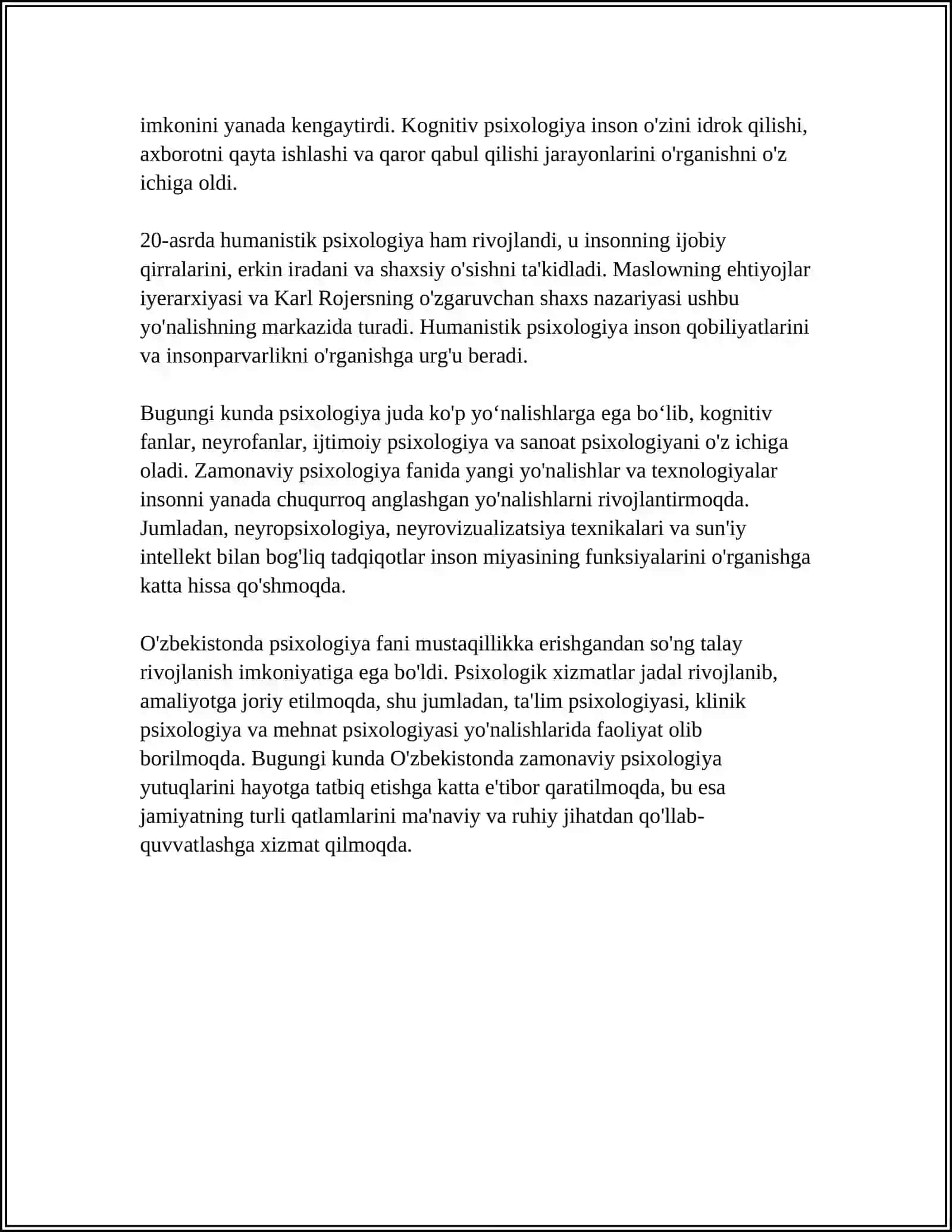 PSIXOLOGIYA FANINING PREDMETI 4