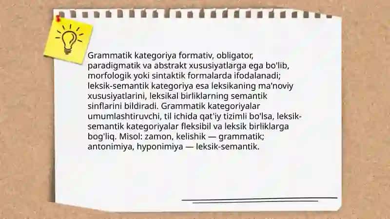 Grammatik kategoriya tushunchasi 4