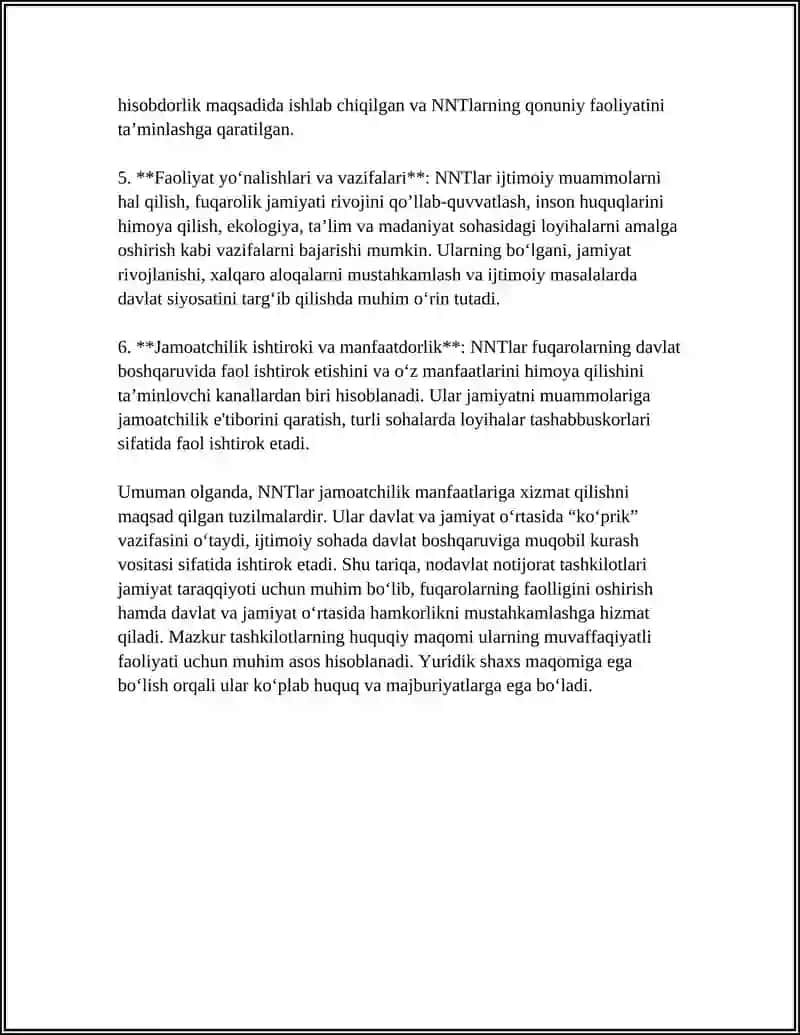 Nodavlat notijorat tashkilotlar 4