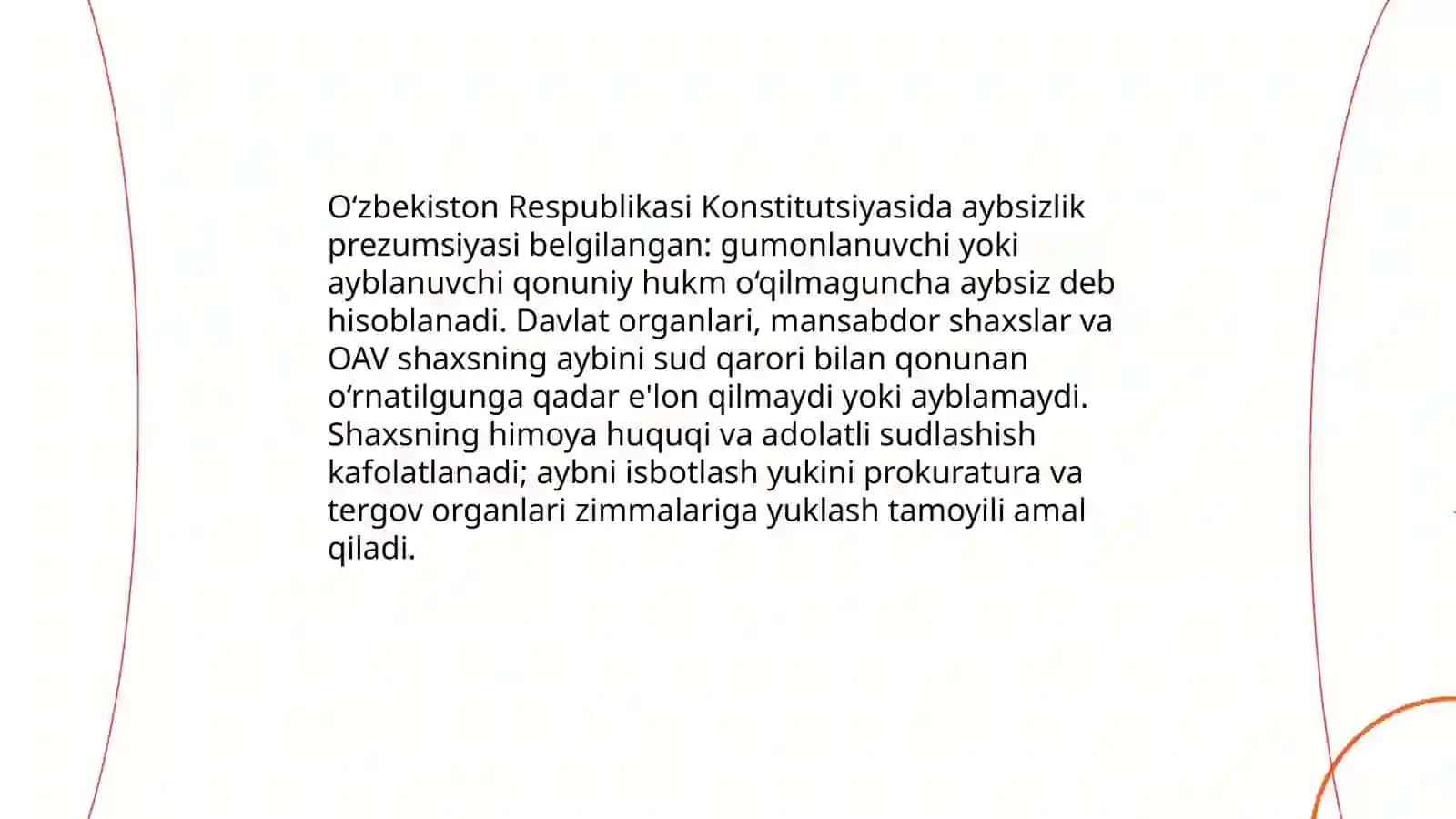 Aybsizlik prezumsiyasi 4