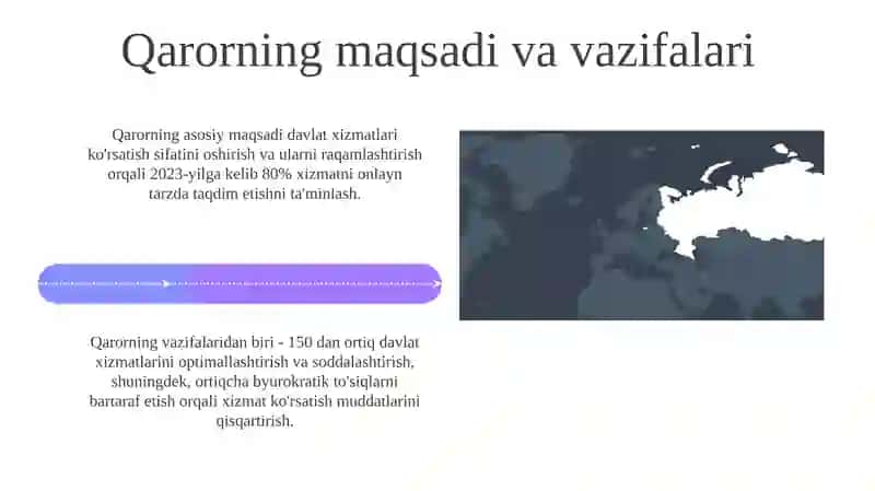 Qarorning qabul qilinish sabablari, maqsadlari va vazifalari 4