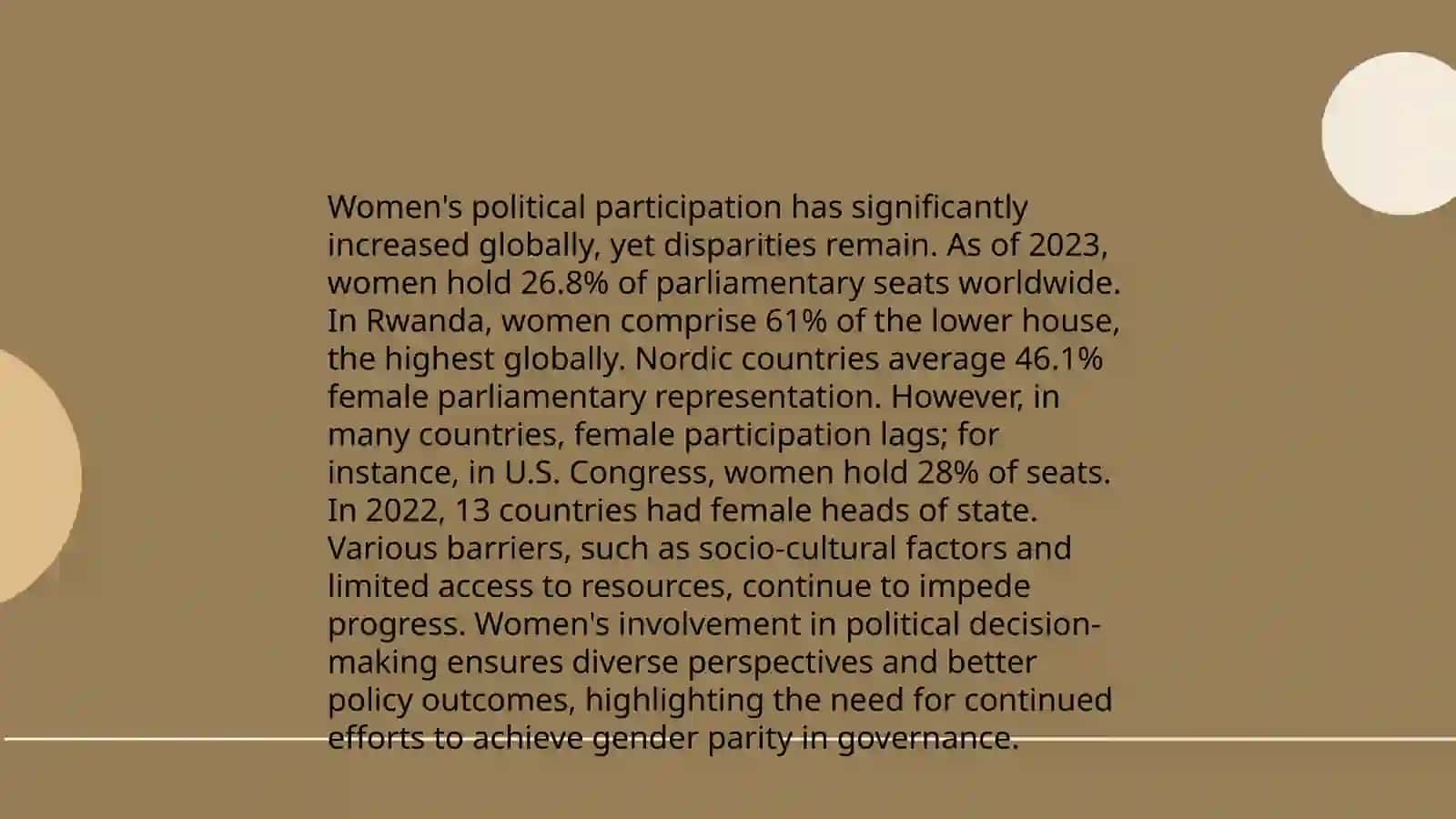 Gender equality in Uzbekistan 4