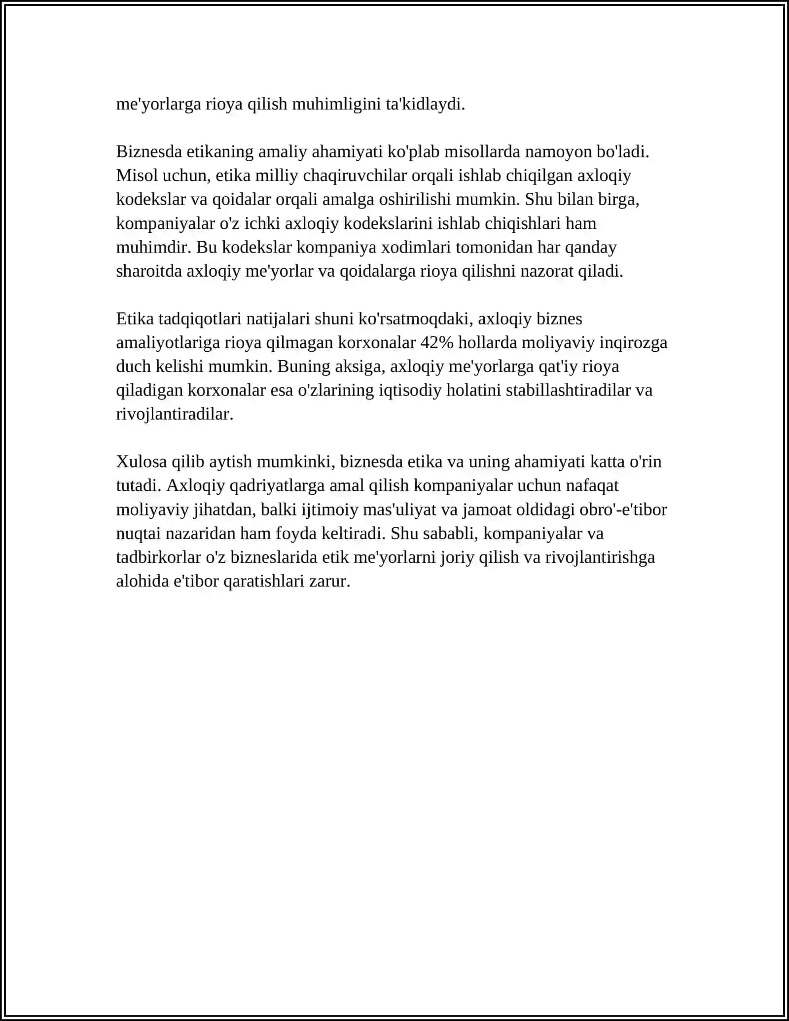 BIZNES ETIKASI 4