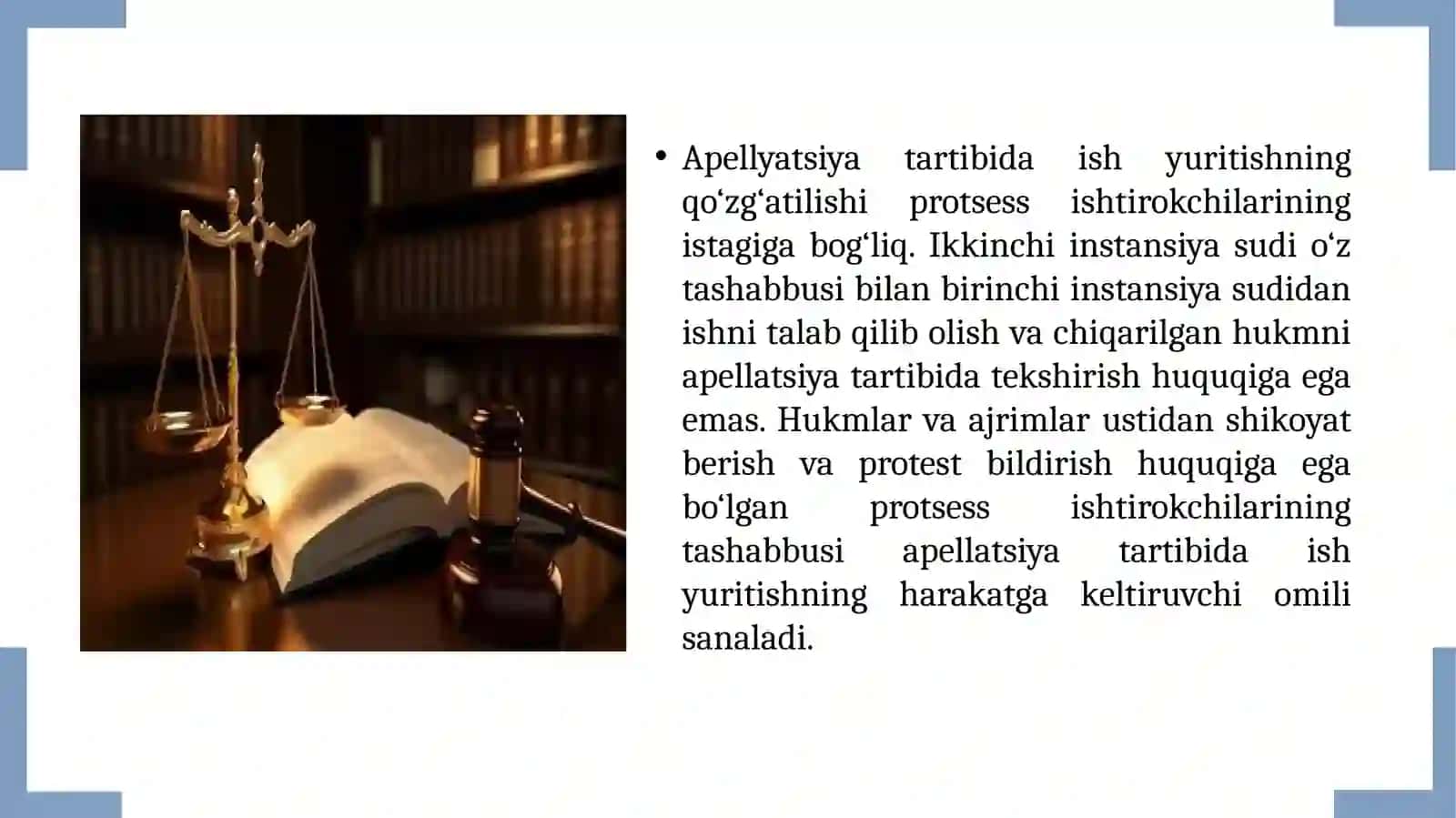 Apellyatsiya Tartibida Ish Yuritish 4