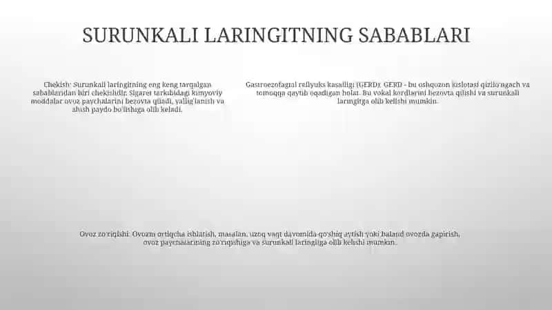 Laringit Kasalligining Kelib Chiqish Sabablari Va Asoratlari 4