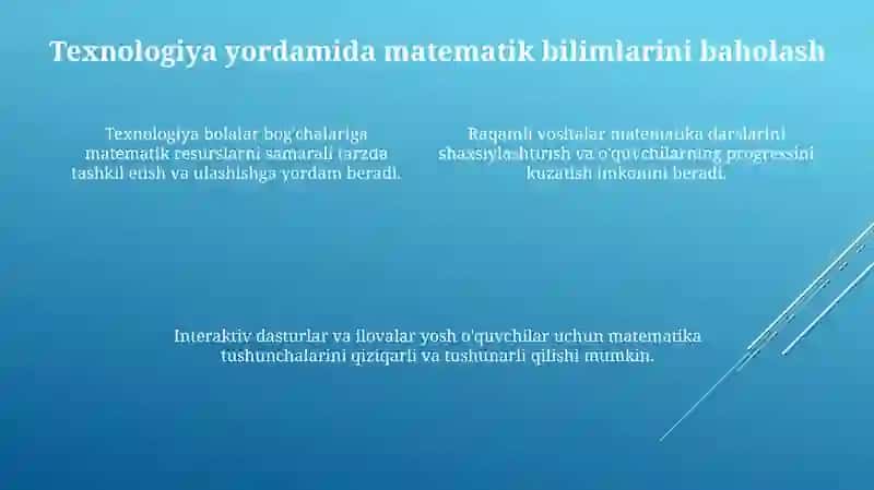 Matematikani Kundalik Faoliyatga Integratsiya qilish 4