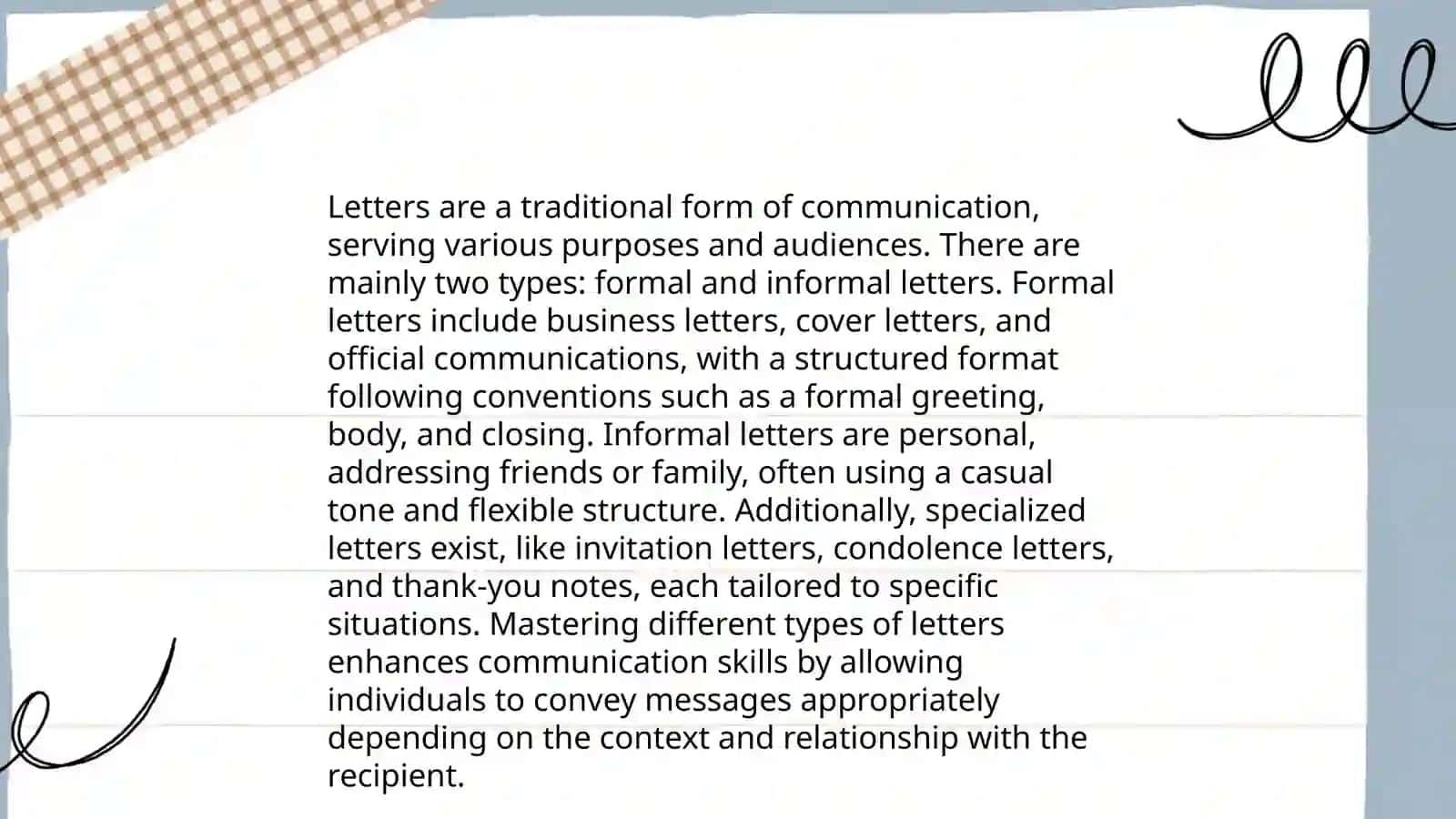 Types of Letters and Task 1 Charts Presentation 4