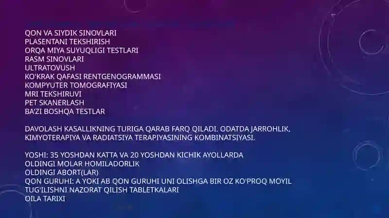 Trofoblastikkasalliklar 4