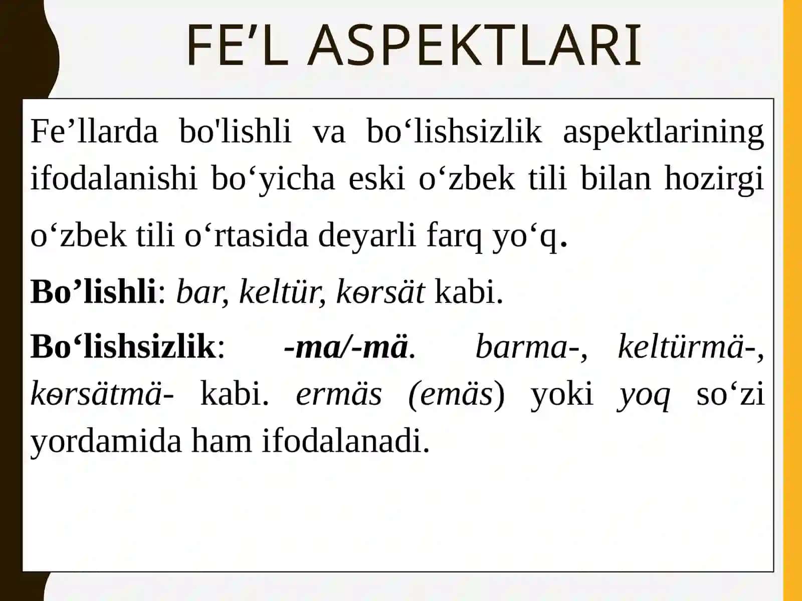 Fe’lso‘zturkumi 4