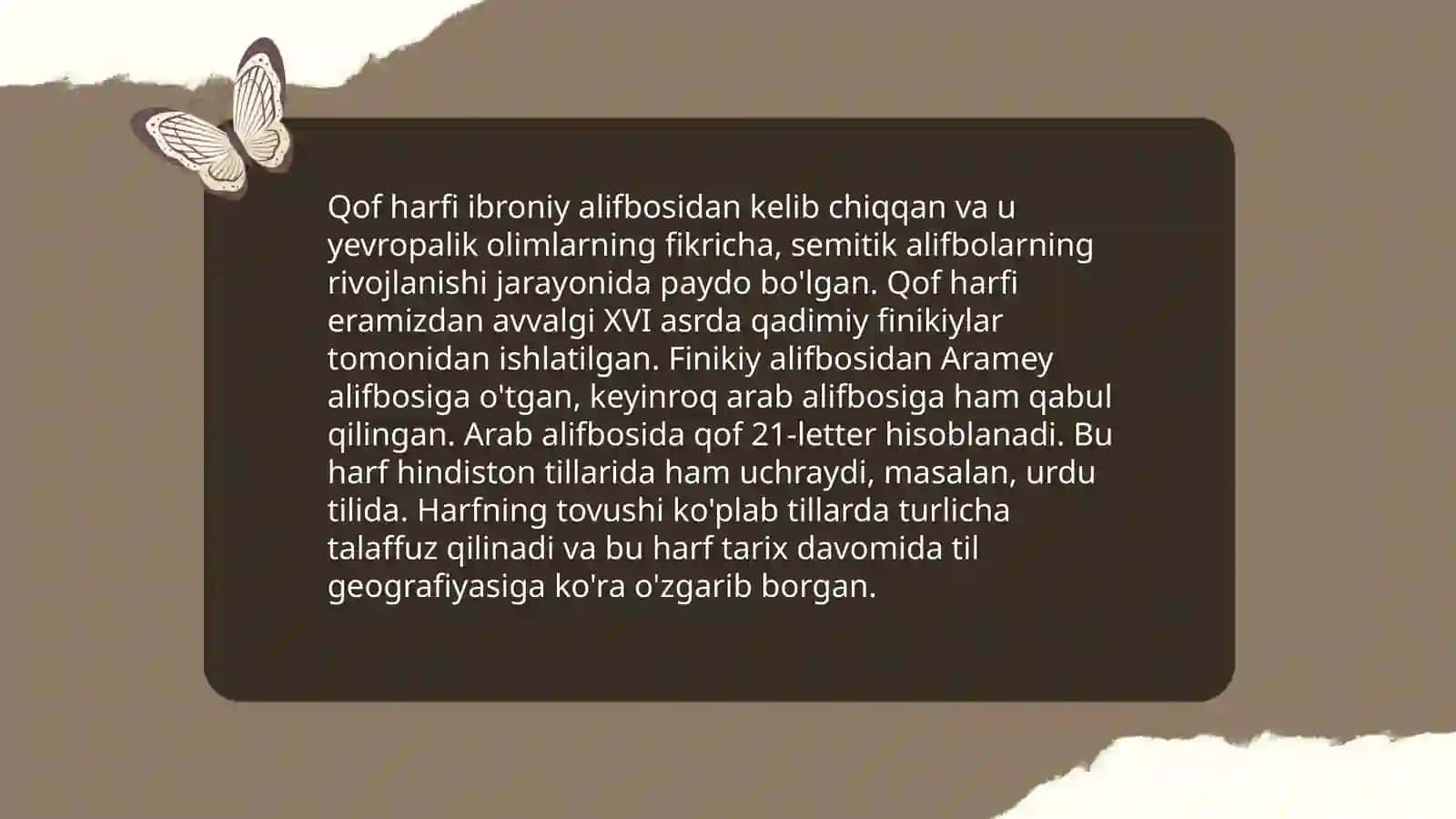 Kof,gof,qof harflari 4