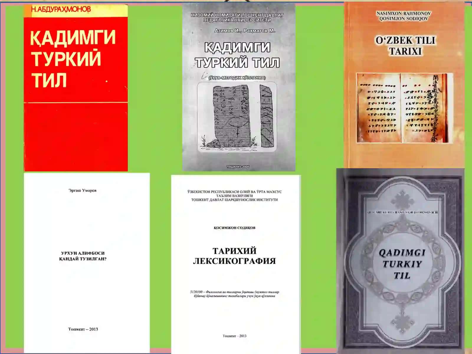 O`ZBEK TILI TARIXI (QADIMGI TURKIY TIL) 4
