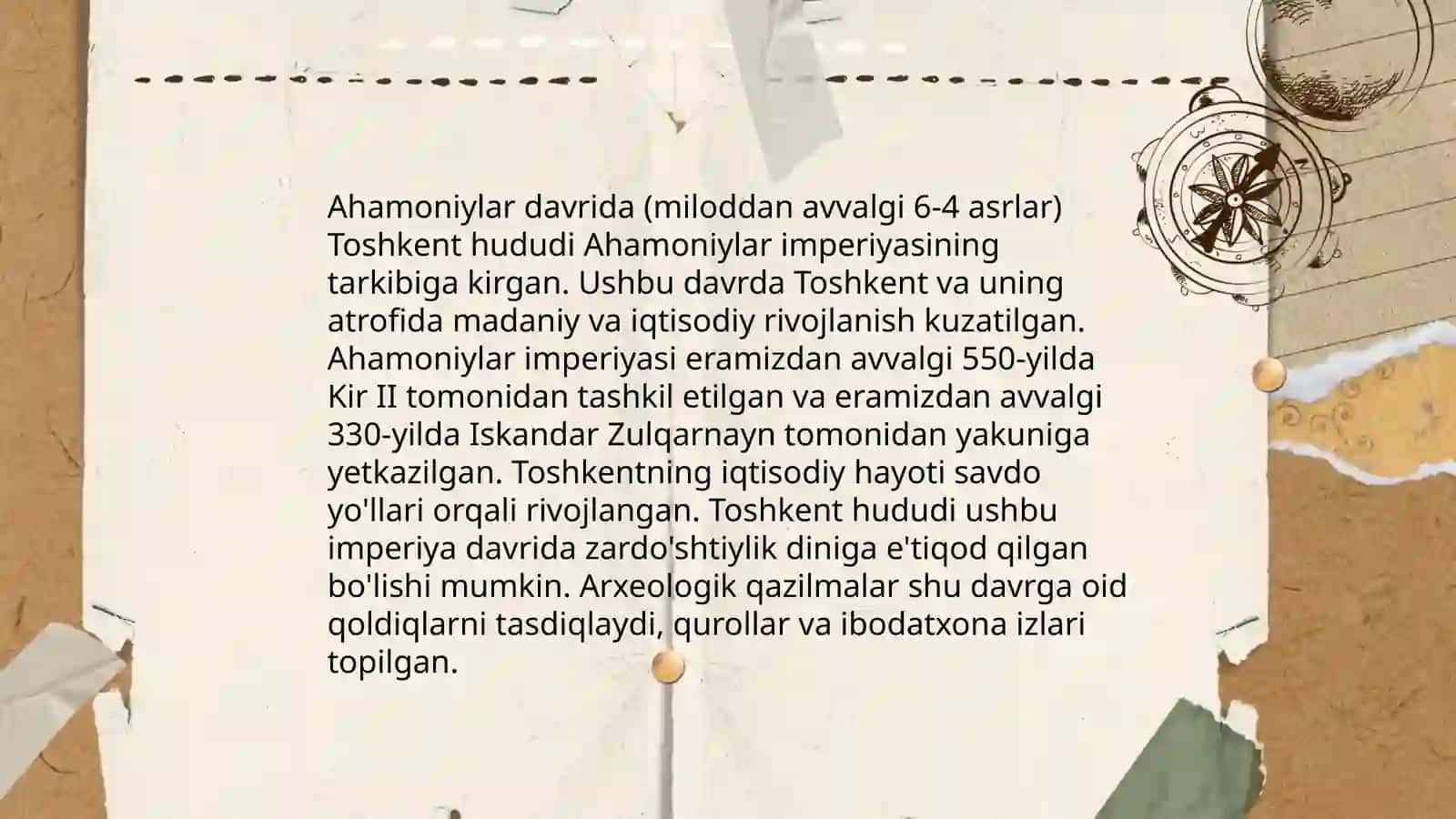 Toshkent shahrining tarixiy qiyofasi 4