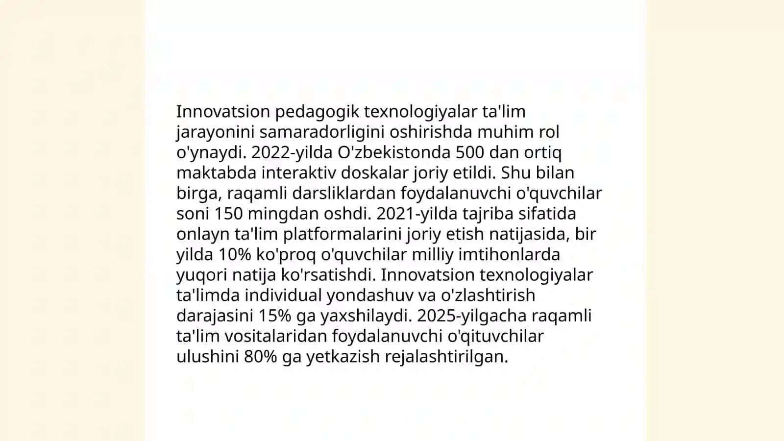 Didaktik materiallarning maqsadga yo'naltirilganligi 4