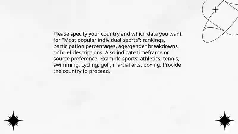 Popular sports in my country 4