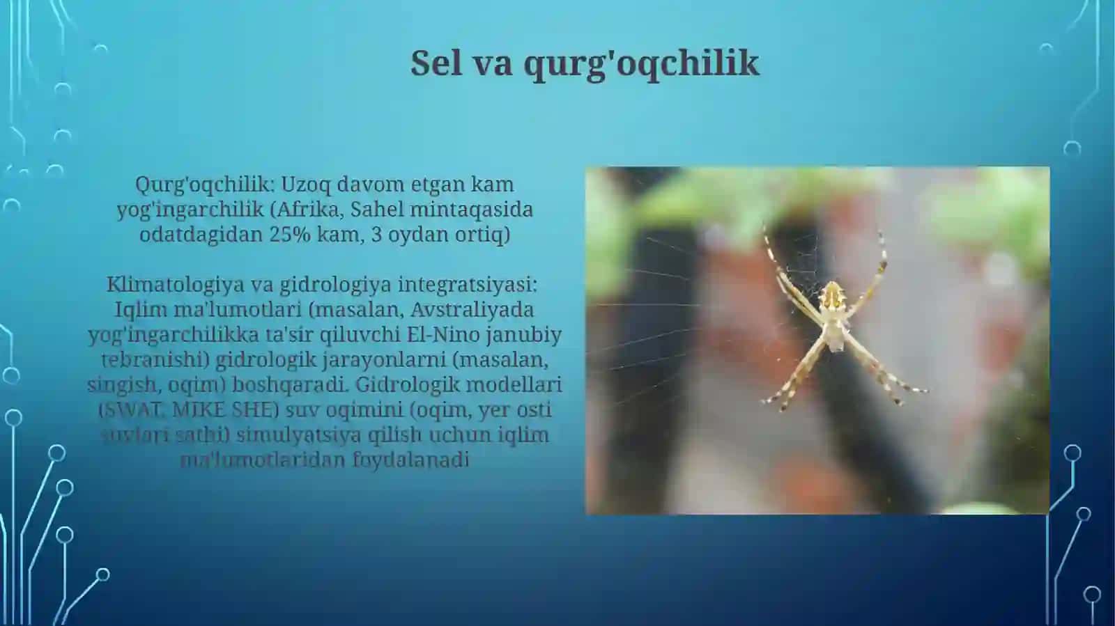 Iqlimshunoslik vagidrologiyagakirish 4