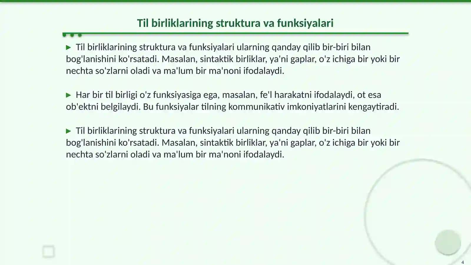 Til birliklarining o‘ziga xos tabiati 4