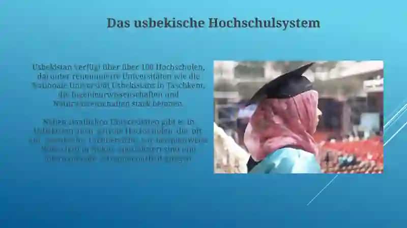 Studienmöglichkeiten in Usbekistan 4