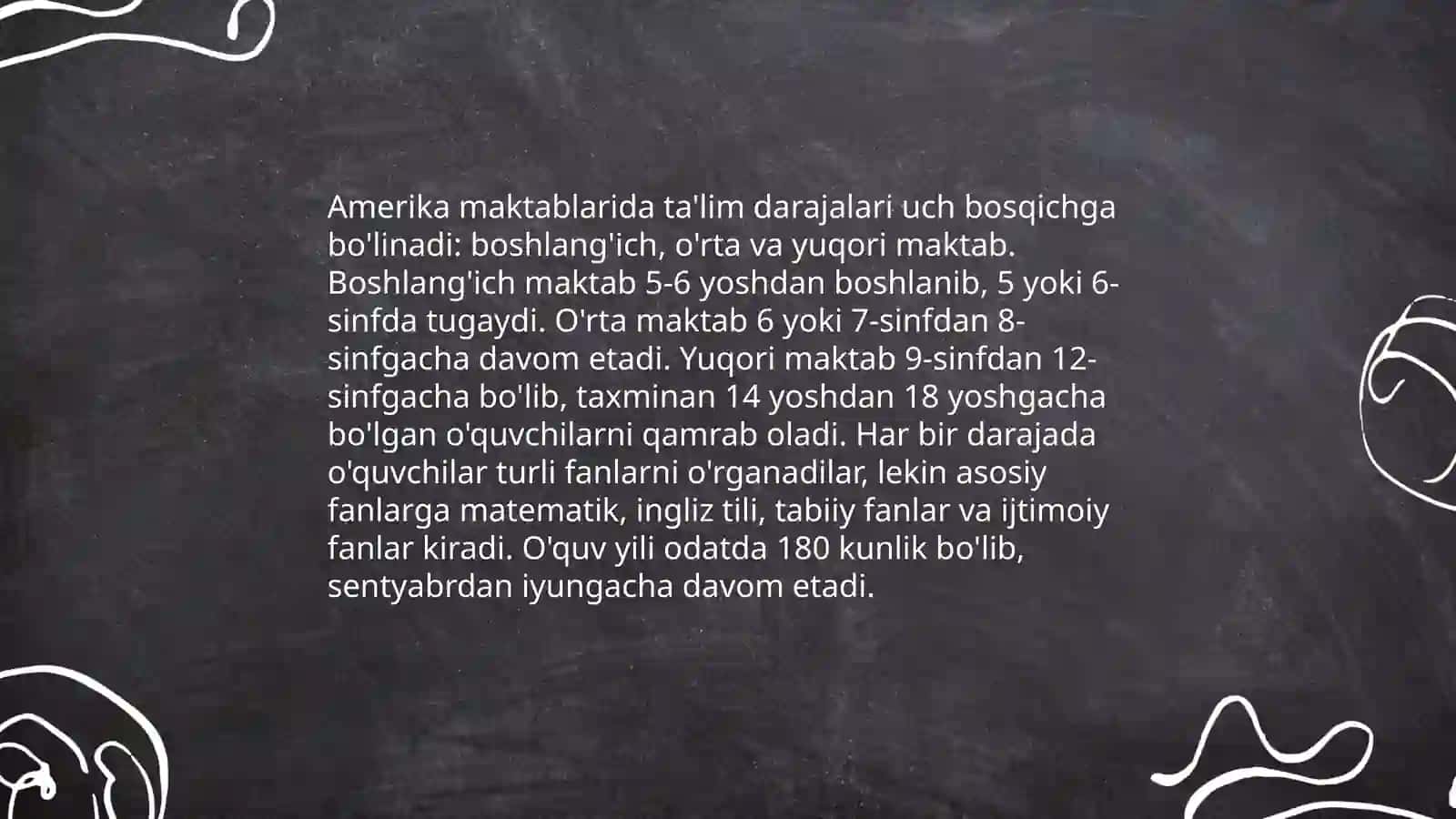 Amerika ta’lim tizimi 4