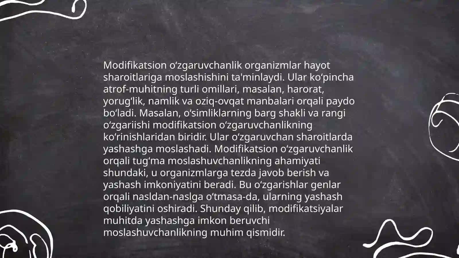 Genetik Modifikatsiya va Tanlov Jarayoni 4