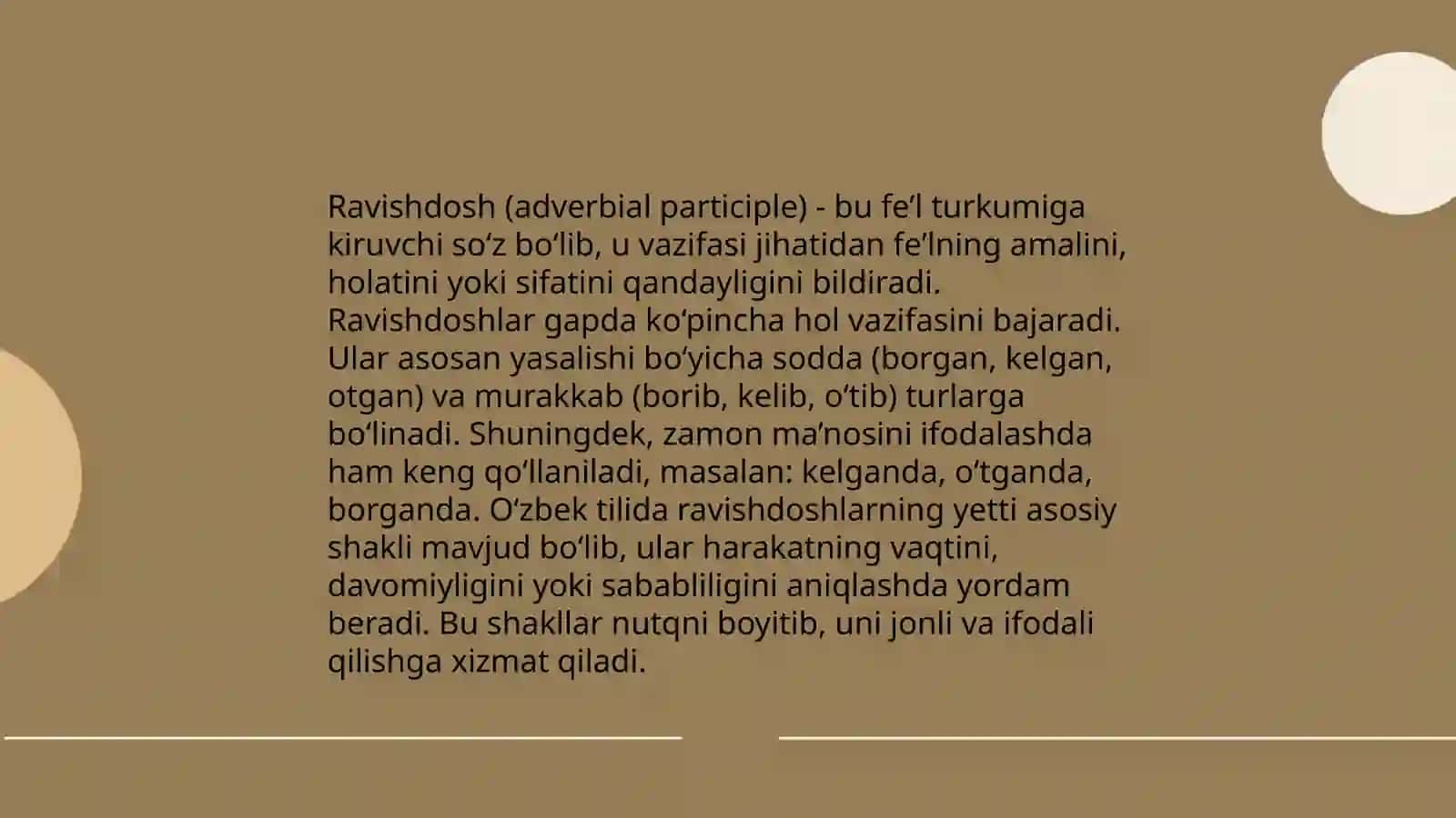 Sof feʼl va uning vazifalari 4