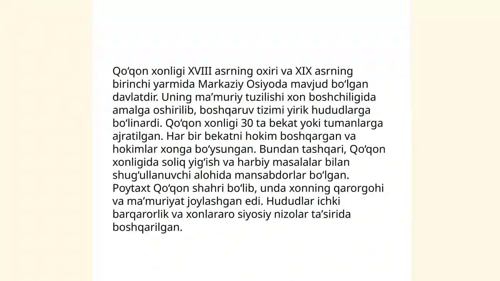 Qoʻqon xonligining maʼmuriy boʻlinishi 4