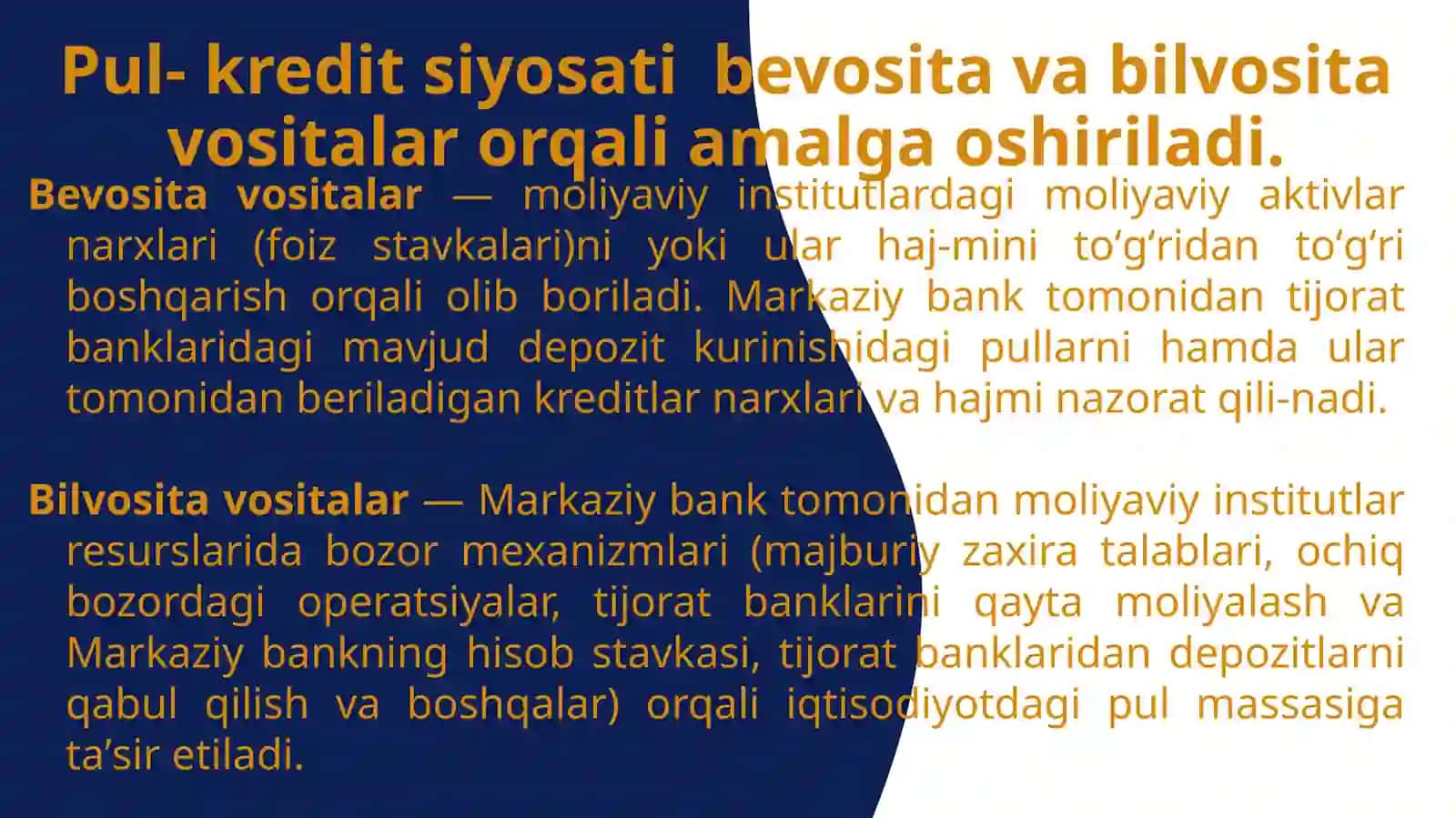 Pul-kredit siyosati 4