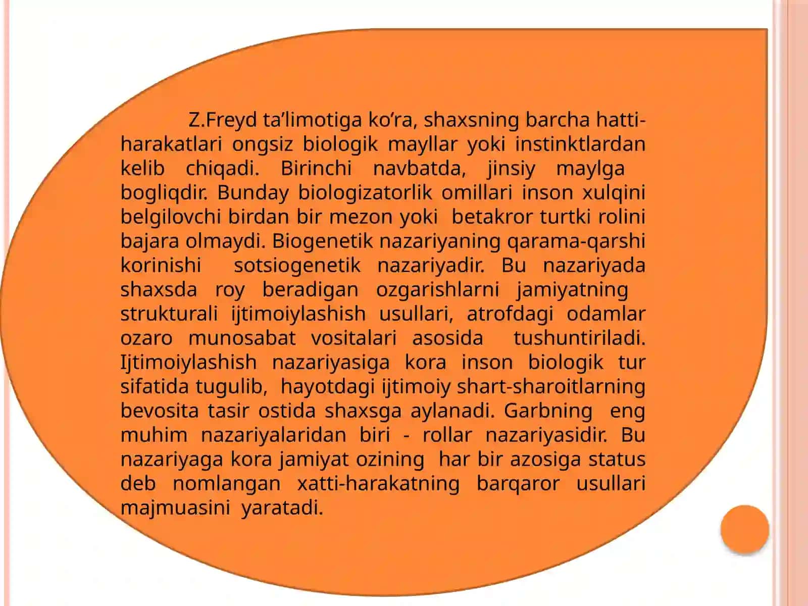 Turli yosh davrlarida o’zlashtirish xususiyati 4