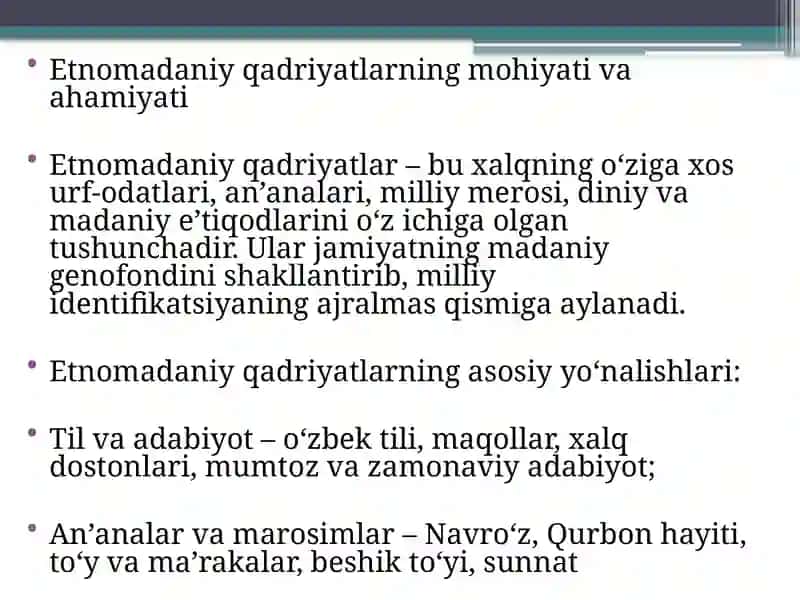Yangi O’zbekistonda etnomadaniy qadriyatlar rivoji 4