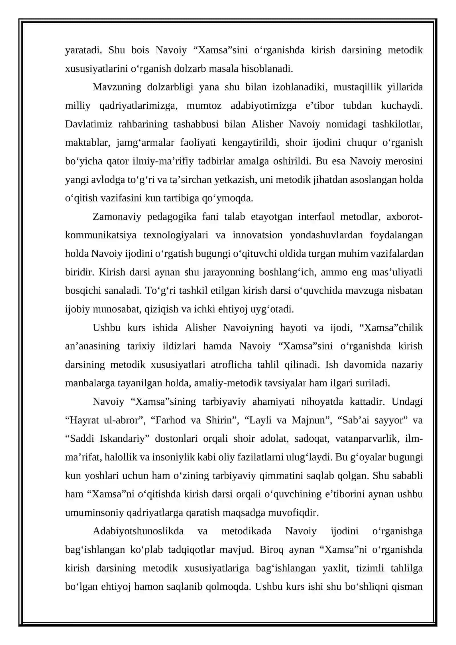 Alisher Navoiy Kirish Darsi. “Xamsa”chilik Tarixi 4