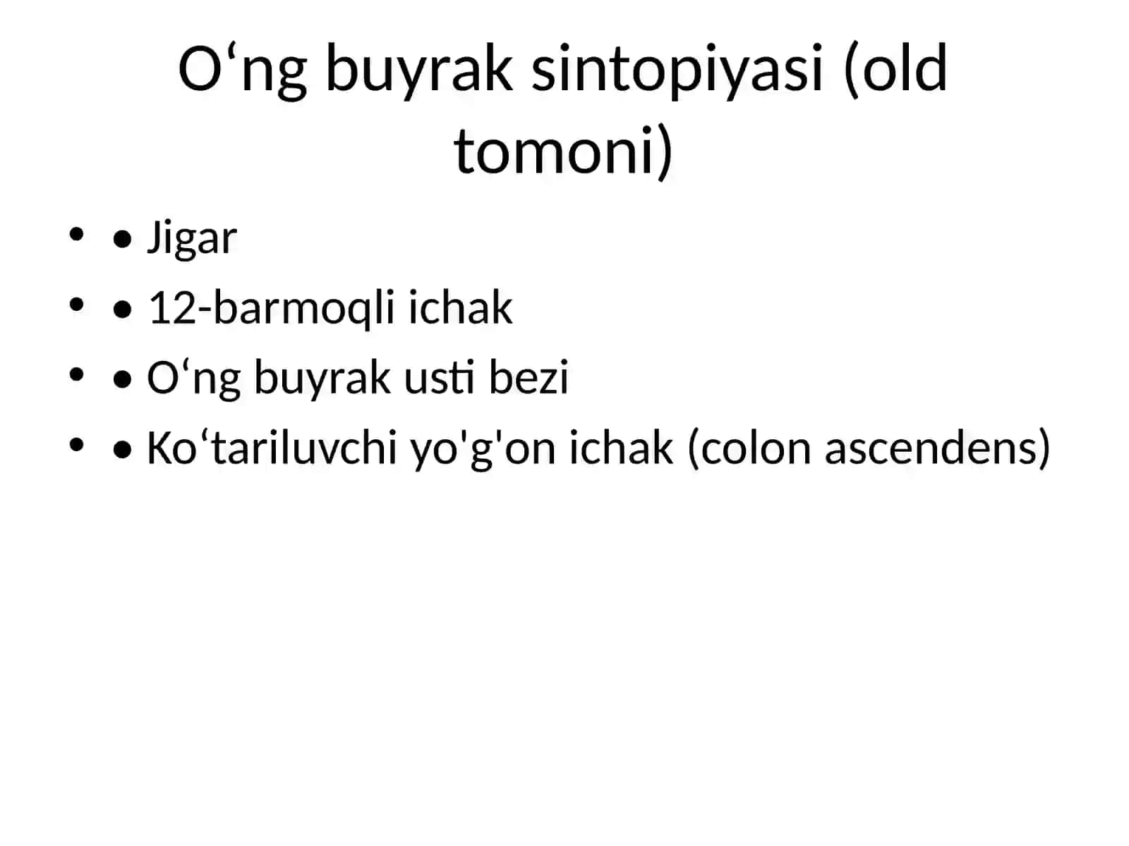 Buyraklarning Topografik Anatomiyasi 4