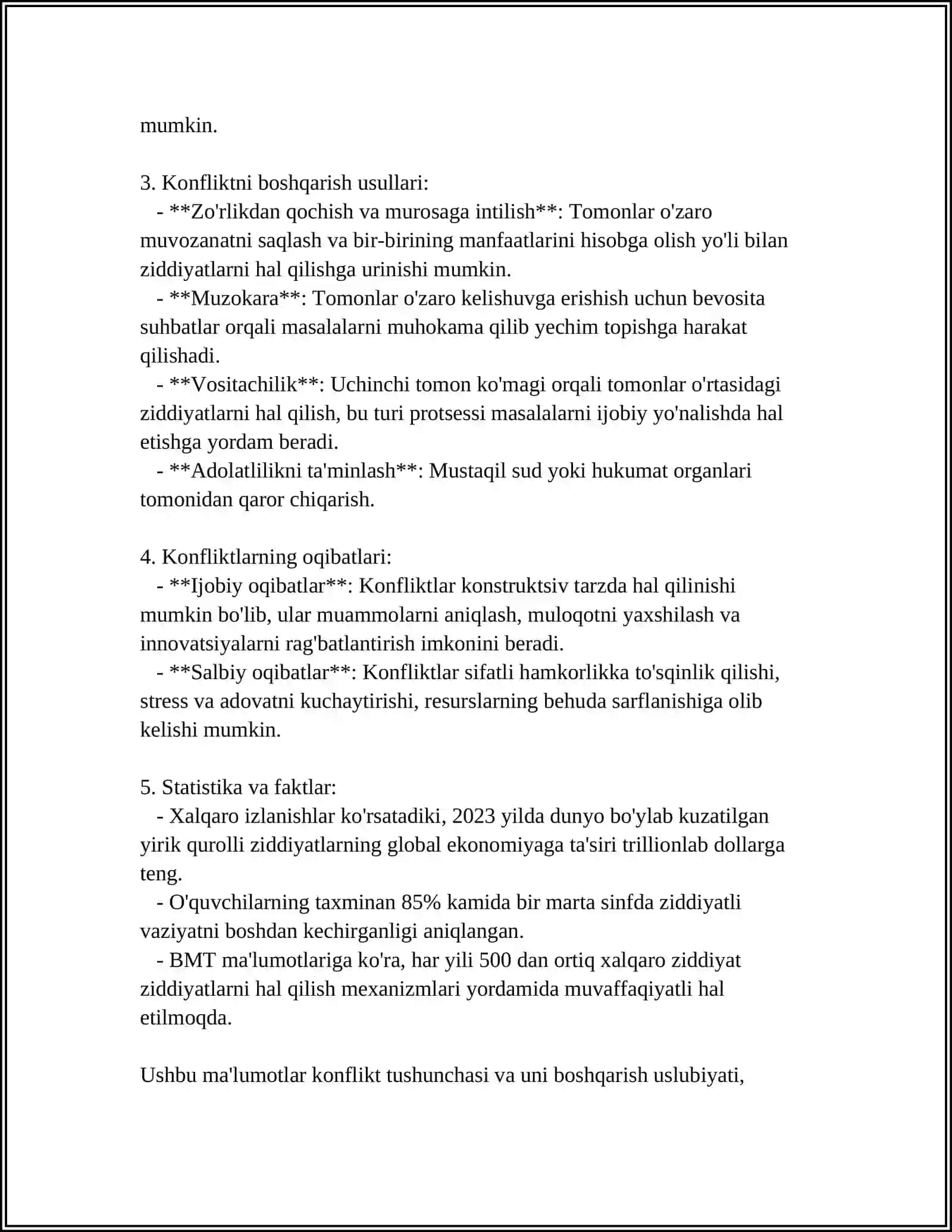 KONFLIKT VA UNING TURLARI 4