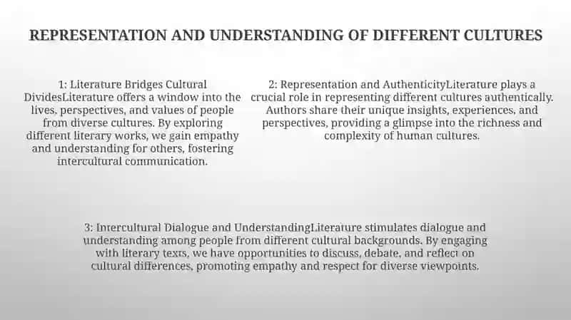 The Role Of Literature In The Development Of Intercultural Communication 4