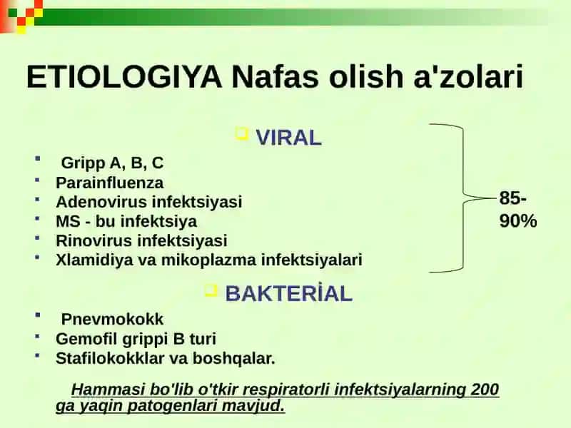 Bolalarda nafas olish kasalliklari 4