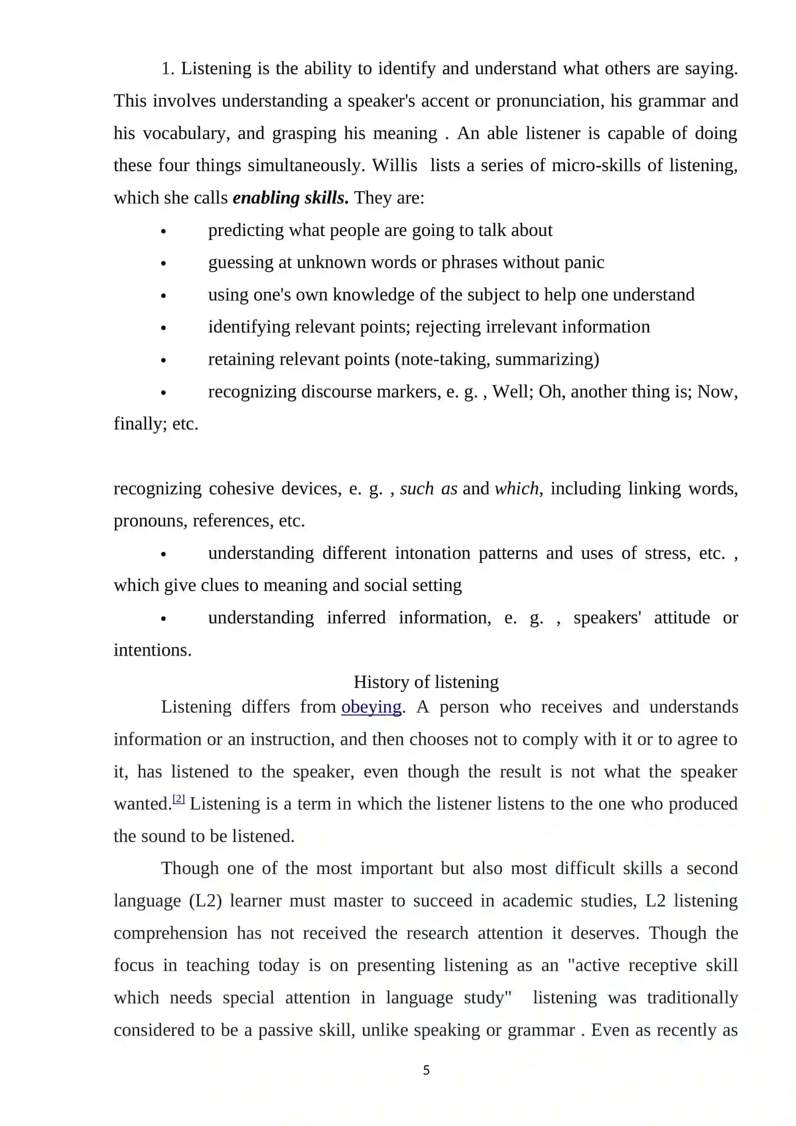 The Importance of Teaching Listening in Language Learning 4