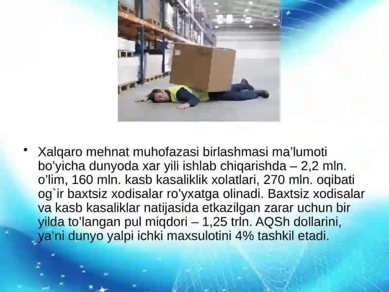 “Mexnat muhofazasi va texnika xavfsizligi” 4