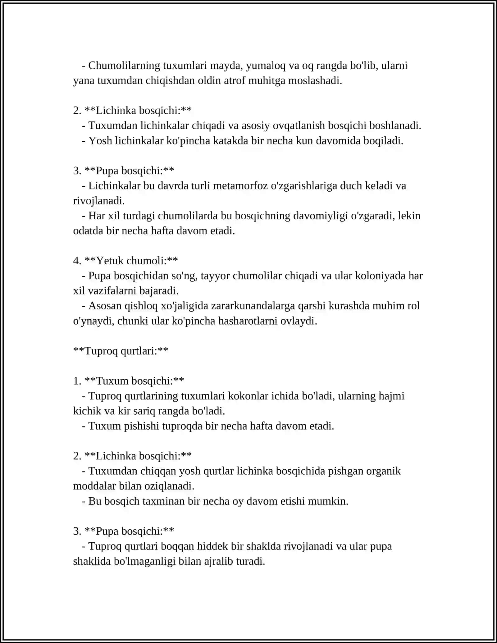 Foydali hasharotlarning ekologiyasi 4