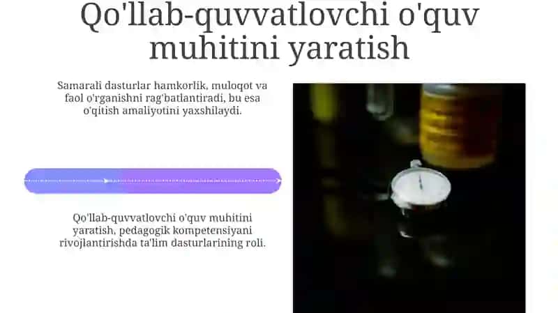 Ta'lim Dasturlari: Rivojlanish Katalizatori 4