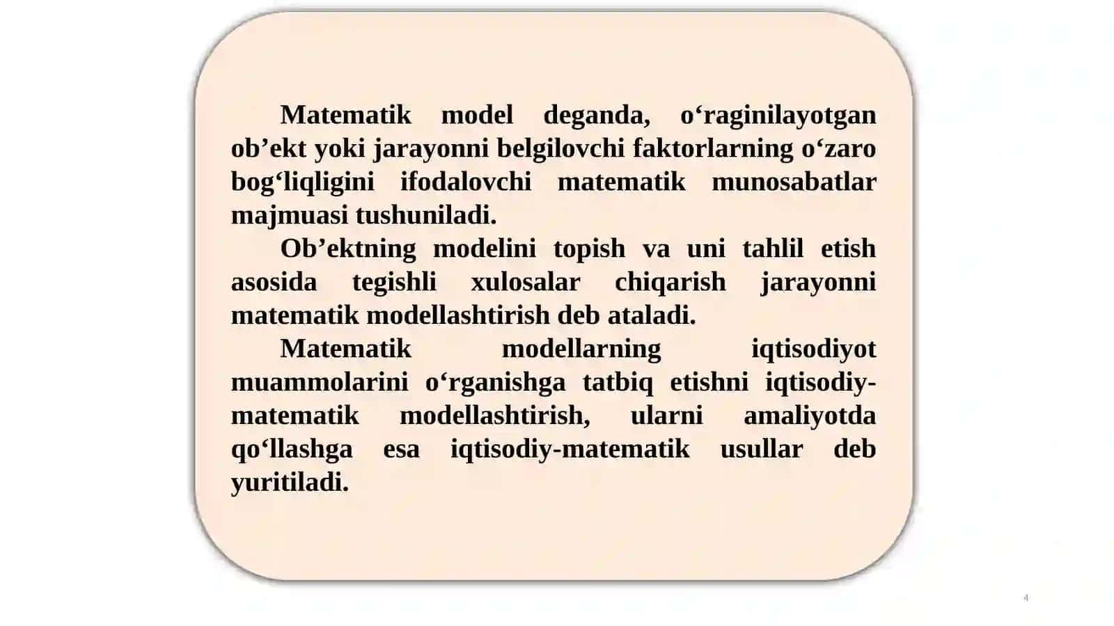 BIZNES MATEMATIKA 4